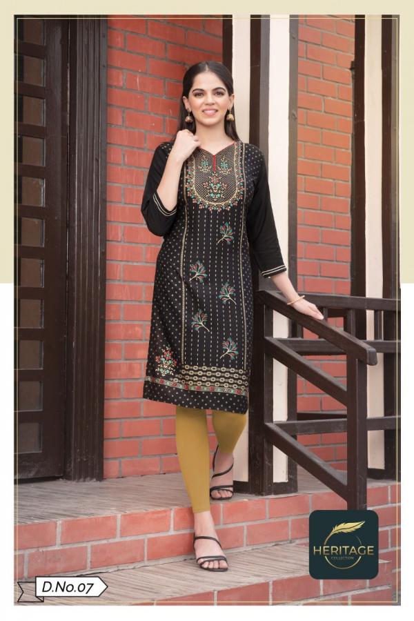 Heritage Kimaya 2 Exclusiver Kurtis Collection